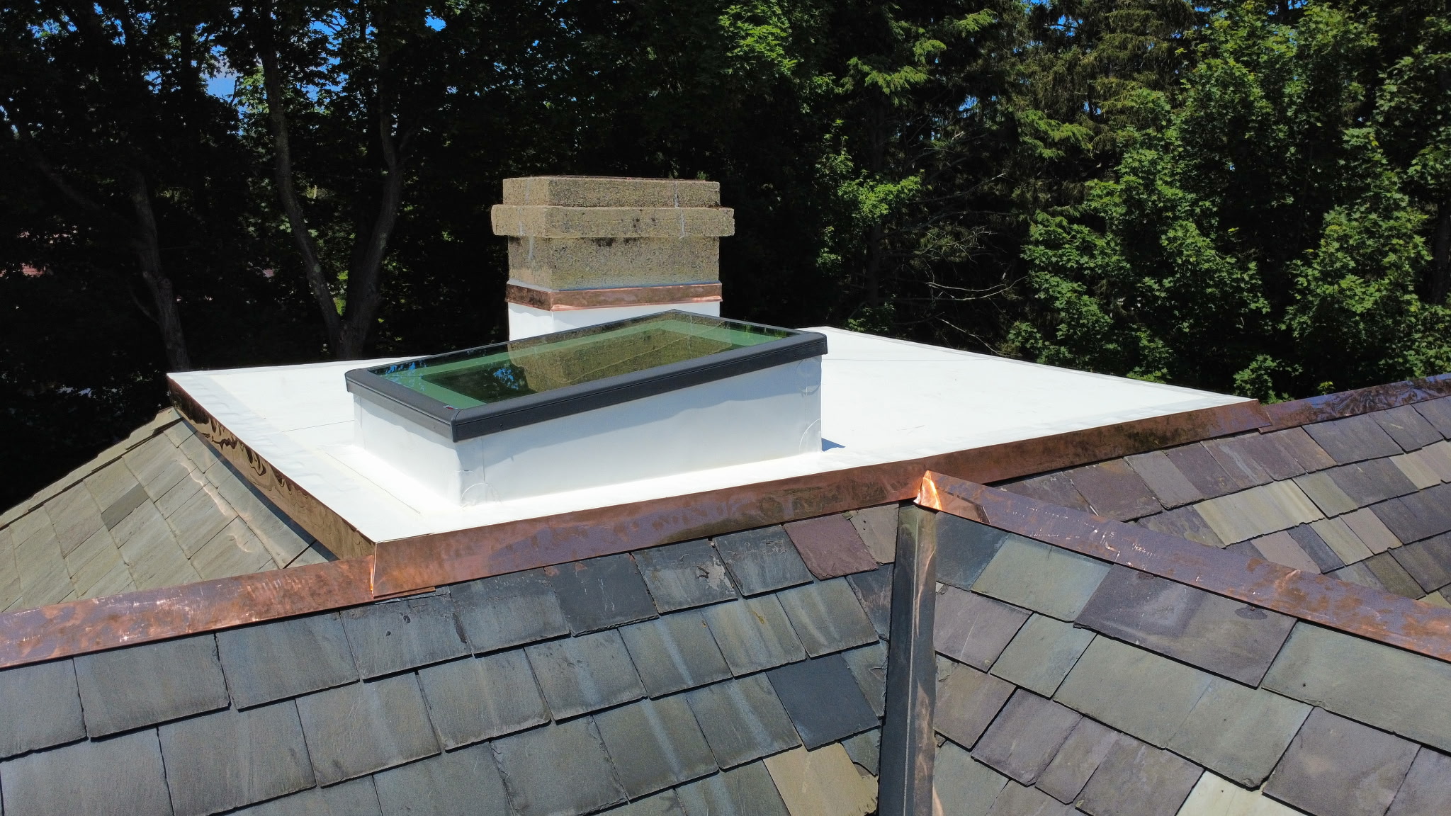 After Skylights in Sudbury, MA - VELUX Skylight Installation